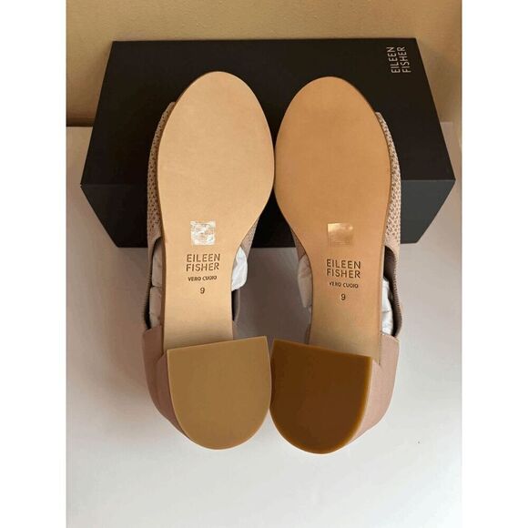 Eileen Fisher Ferris Knit Heeled Sandal Womens Size 9 New with Box - Picture 3 of 6